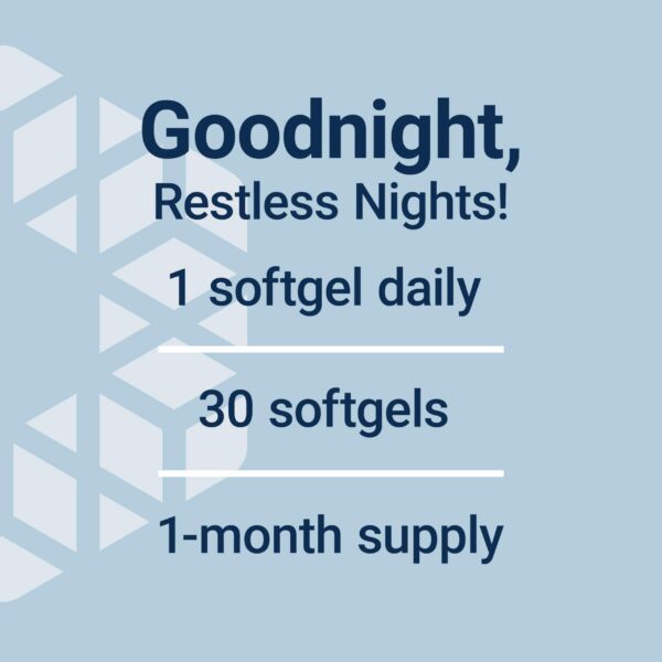 Serene Sleep fórmula sin melatonina calmante y natural