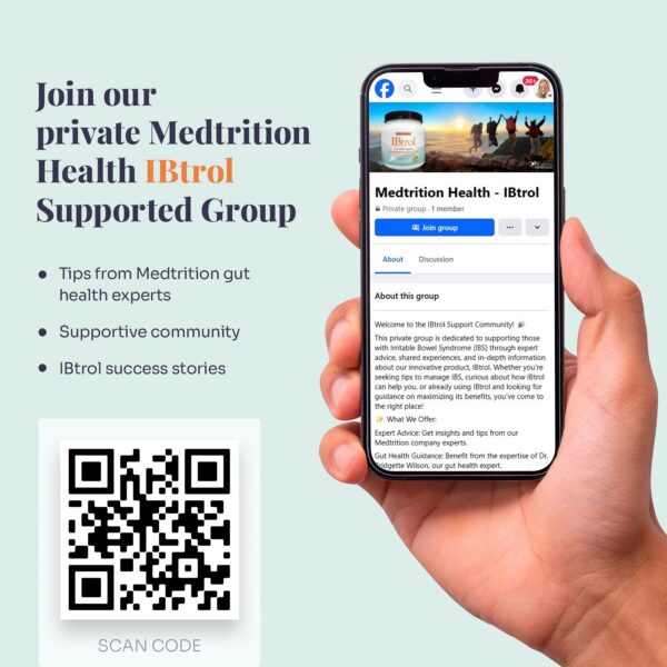 Servidores de suplemento IBtrol para salud intestinal