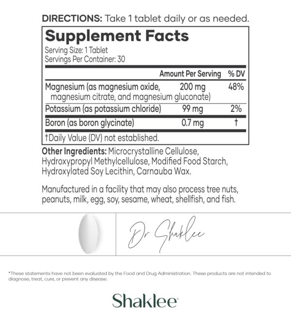 Mezcla de potasio y boro en producto