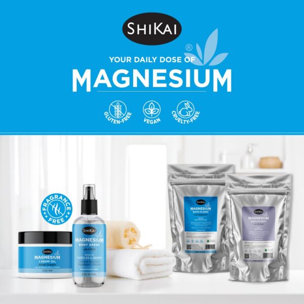 ShiKai spray corporal magnesio contenido