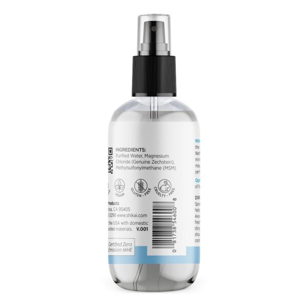 ShiKai spray corporal etiqueta detalle