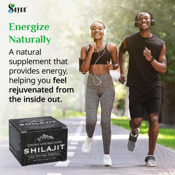 Shilajit para memoria y energía natural Sayan 100g