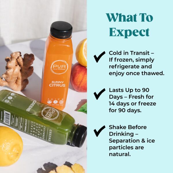 Shots PUR sistema completo bienestar y recuperación