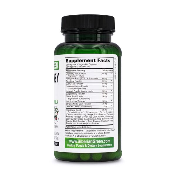 Version 1.0.0 Siberian Green cápsulas arándano abedul enebro