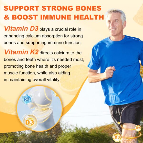 Gomitas en sobre de color naranja