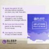 Sleep Connection parches melatonina paquete lateral