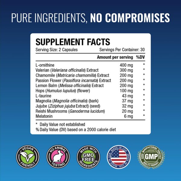 Sleepsyl producido en EE. UU. en instalación GMP