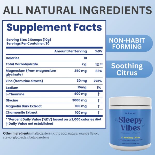 Porciones Sleepy Vibes 30