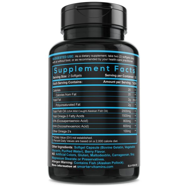 Etiqueta de información en la botella