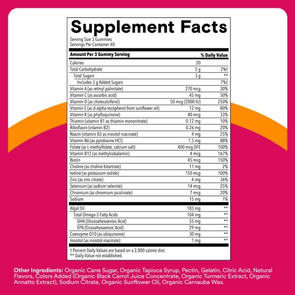 Version 1.0.0 Lista de ingredientes en etiqueta