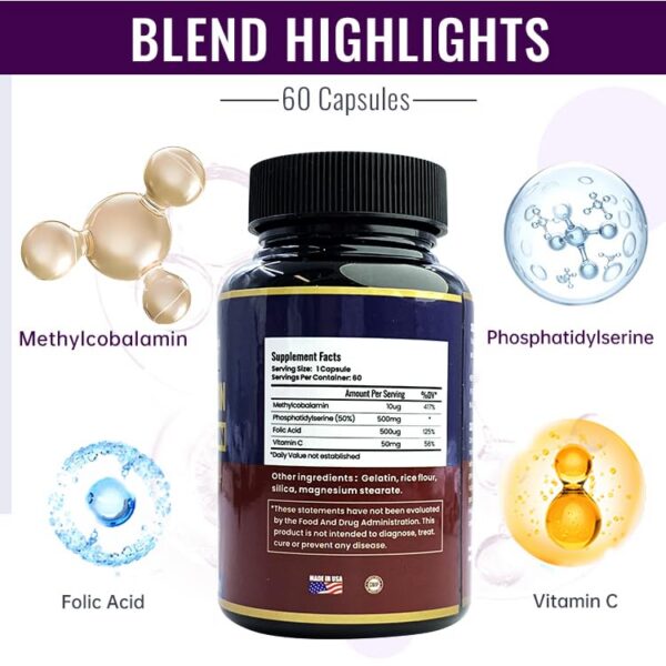 SNOWSON suplemento energético y cognitivo vitamina b12