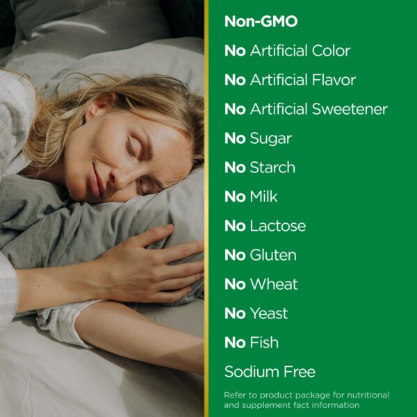 Softgels melatonina Nature's Bounty para descanso y relajación