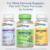 Solaray producto confiable vegano para apoyo al sistema inmunológico