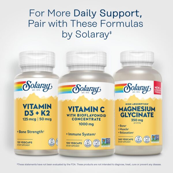 Version 1.0.0 Solaray suplemento vitamina c 100 cápsulas veganas