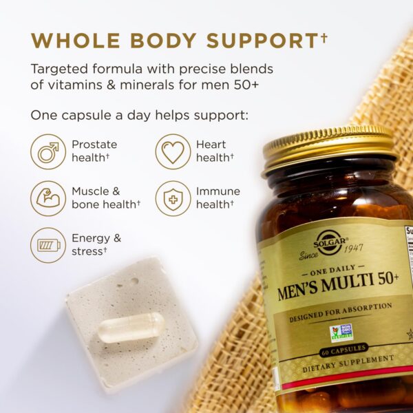 Version 1.0.0 Solgar suplemento vitamínico liberación retardada para hombres