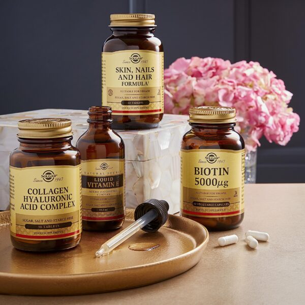 Version 1.0.0 Solgar suplemento vitamina e líquida vegano kosher