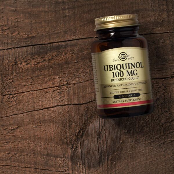 Detalles del envase Solgar Ubiquinol 100mg 50 cápsulas blandas