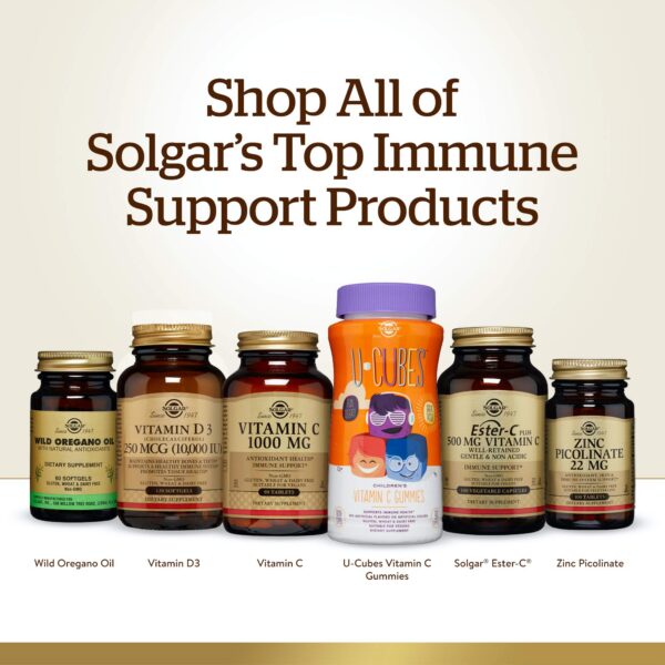 Frasco de Solgar en primer plano