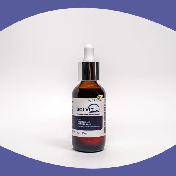 Solvit gotas BY CARIOLA para sueño reparador y calma mental