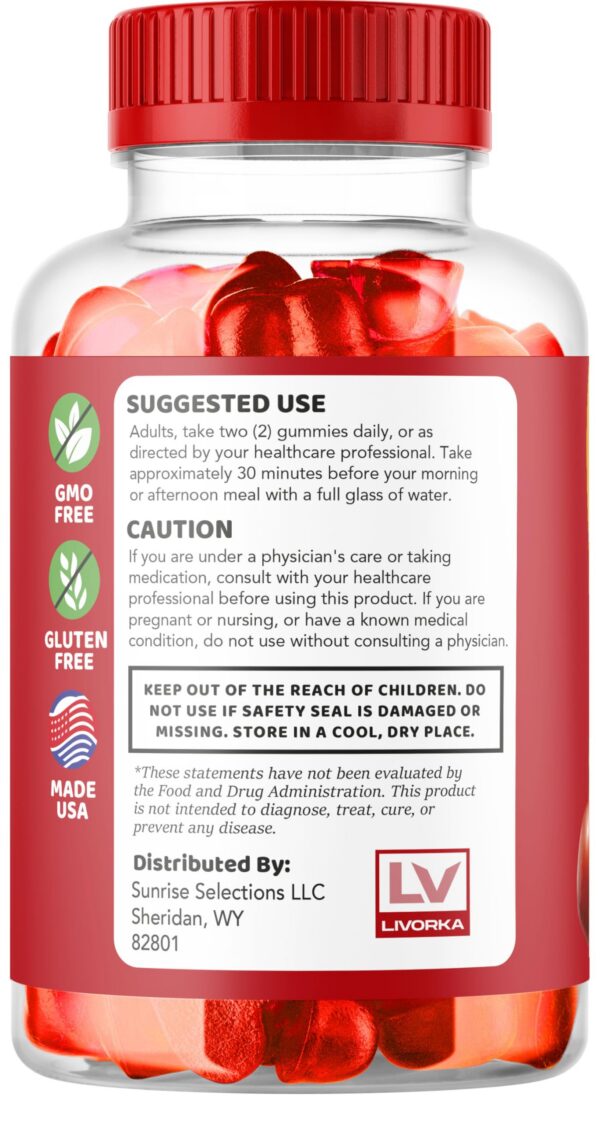 Soporte para pérdida peso con gomitas Keto Trium ACV