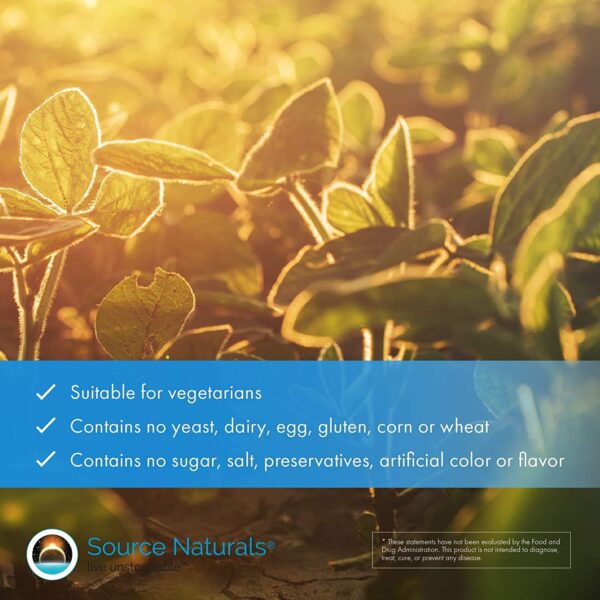 Producto natural Source Naturals Beta Sitosterol 375mg