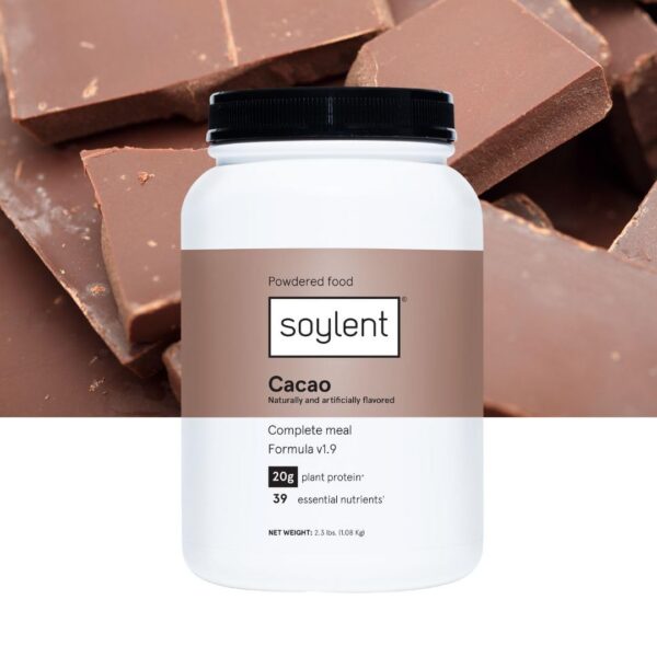 Nutricion base vegetal de Soylent