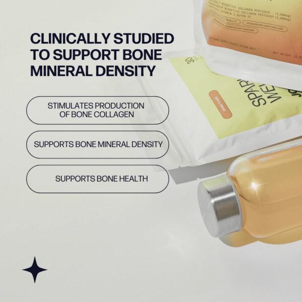 Mezcla de colágeno en un tazón