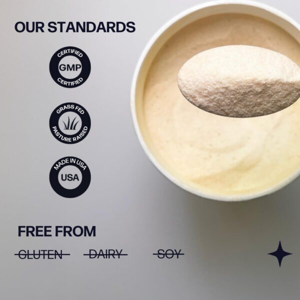 Frasco y etiqueta del suplemento