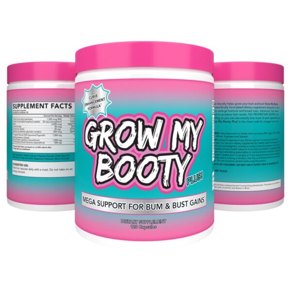 SPAZMATIC Grow My Booty Plus ingredientes