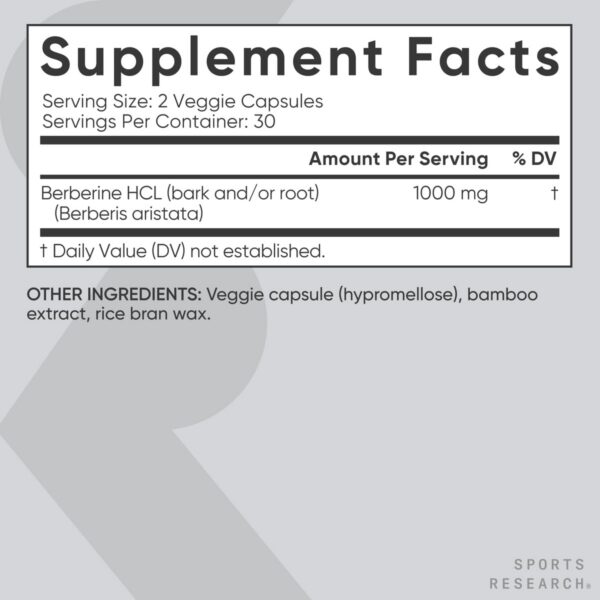 Bote de Berberina Sports Research