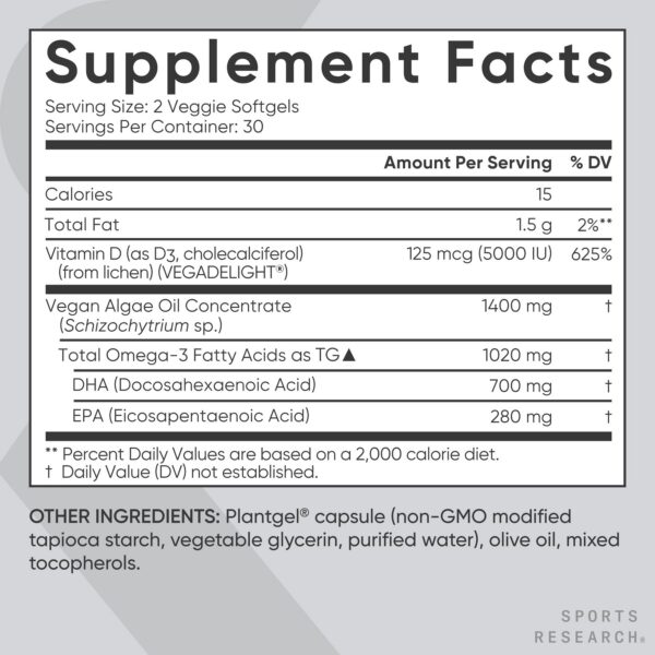 Composición de omega-3 en lenguaje