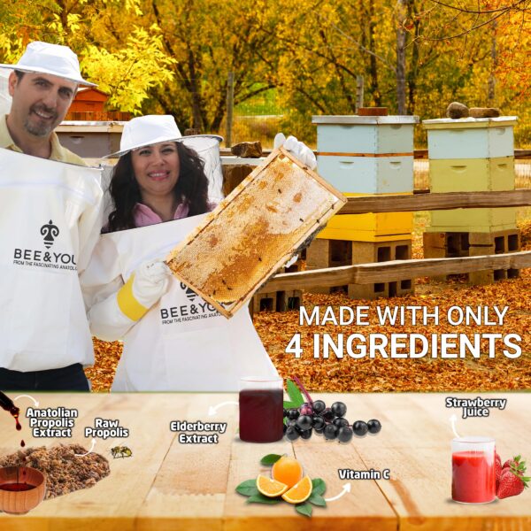 Spray Bee and You apoyo natural para el sistema inmunológico infantil