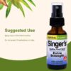 Version 1.0.0 Spray para garganta rápido Herbs Etc Singer's Saving Grace 1oz