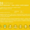 Version 1.0.0 Spray vitamina d3 con sabor a menta spectraspray frasco
