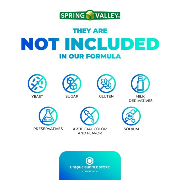 Cápsulas Spring Valley vitamina d3 5000 ui 250 unidades