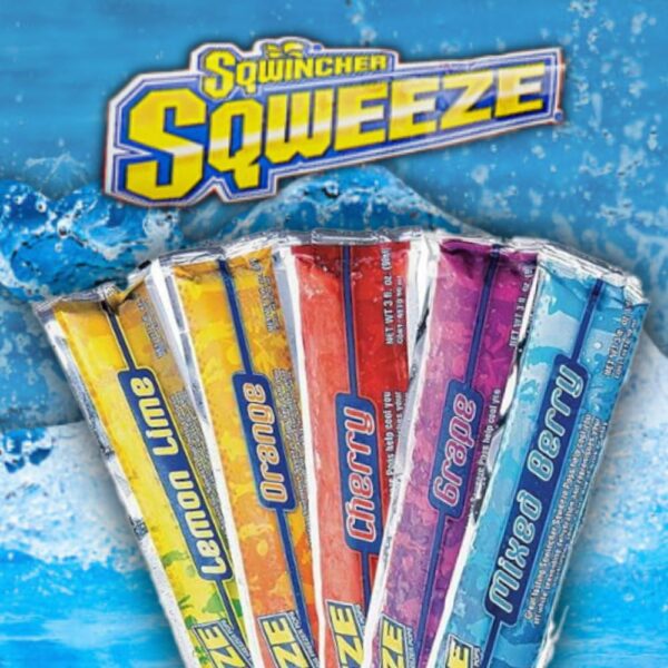 Sqwincher pops para hidratación rápida en movimiento