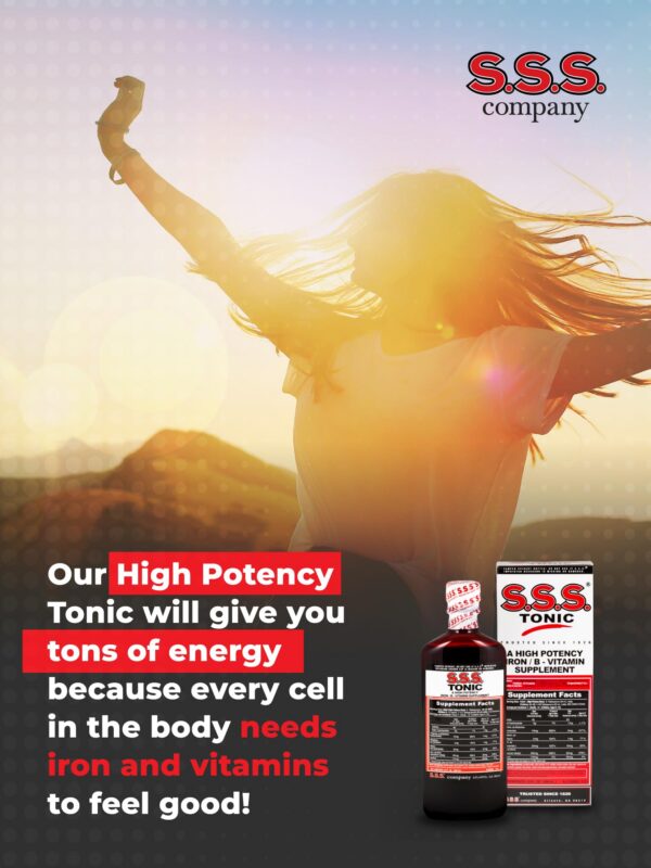 Tapa y etiqueta del frasco S.S.S.