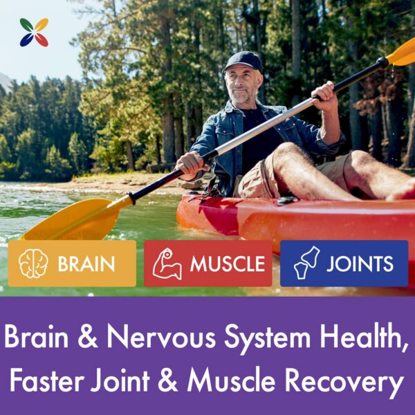 Vista lateral de empaque PurZanthin