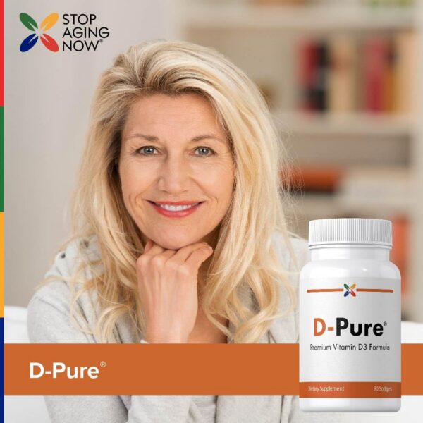 Notas nutricionales Stop Aging Now Vitamina D3
