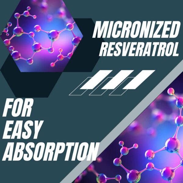 Suministro de 120 cápsulas Resveratrol Research Labs para longevidad