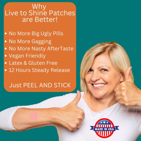 Suministro de 30 parches transdérmicos Ginkgo Biloba