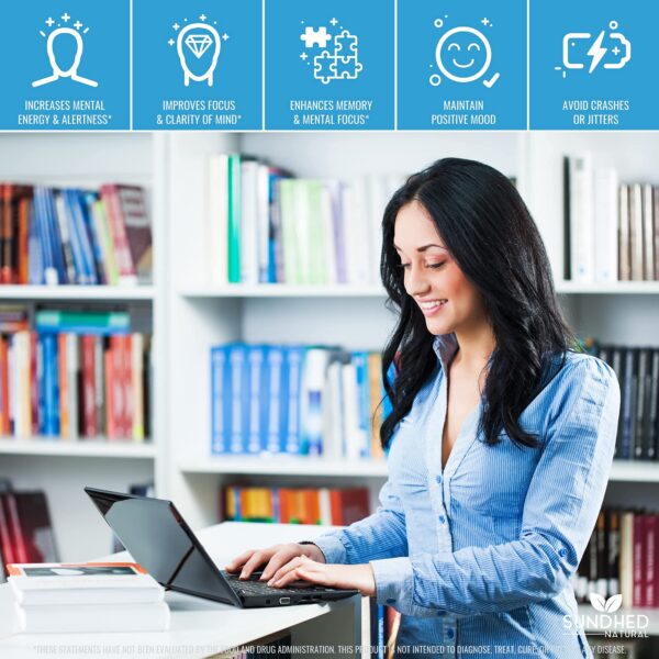 Sundhed Natural cápsulas nootrópicas paquete completo