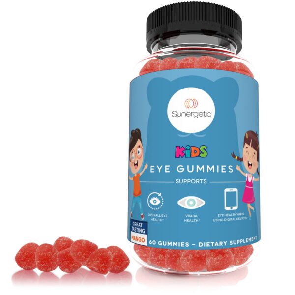 Sunergetic Eye Gummies botella y tapa