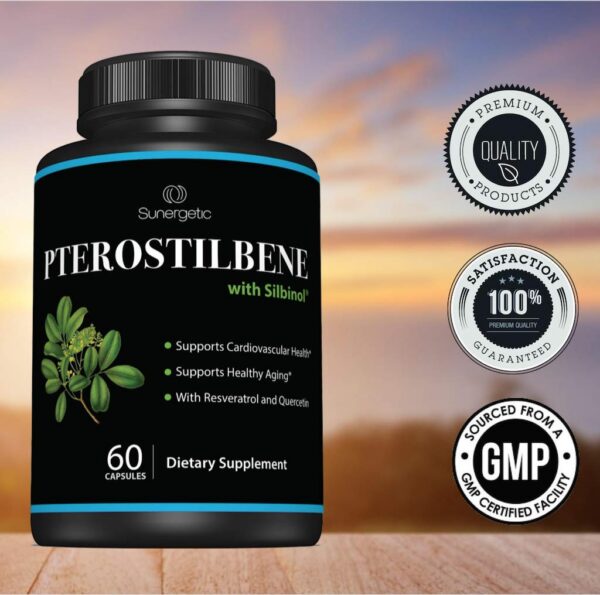 Sunergetic Pterostilbene cápsula 50 mg