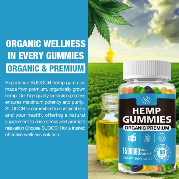 Version 1.0.0 Frasco SUOOCH cáñamo sin gluten sin ogm