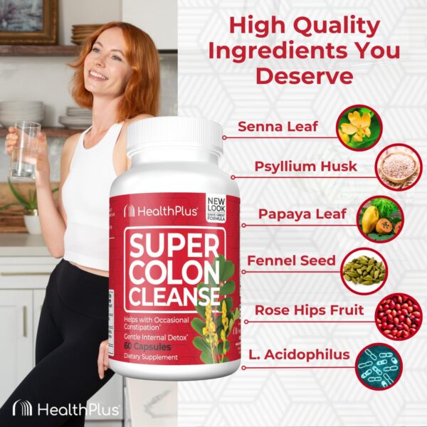 Version 1.0.0 Super Colon Cleanse Health Plus para alivio de estreñimiento y detox