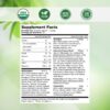 Super greens orgánico certificado para estilo de vida saludable