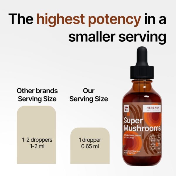 Super Mushrooms extracto 8 en 1 caja del producto