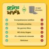 Superalimentos en gomitas Gruns para inmunidad y energía