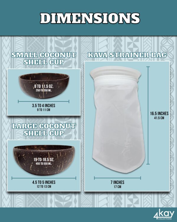 Superficies pulidas de vasos de coco para kava con aceite natural